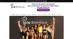 Desktop Screenshot of poleathletica.com